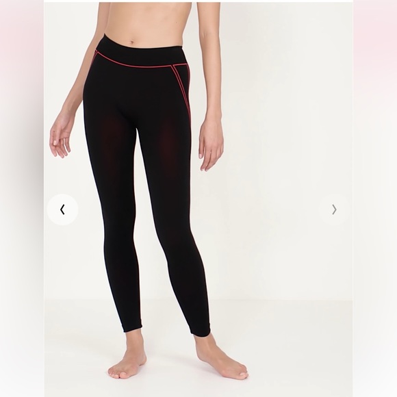 BNWT Wolford Two-Tone Theresa Leggings - Picture 2 of 9